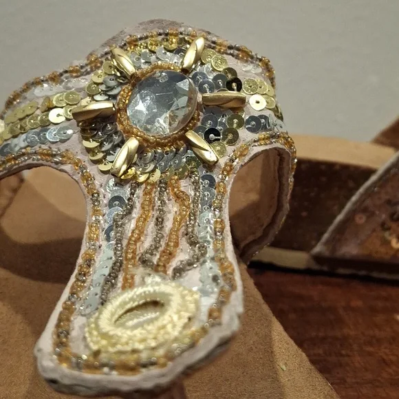 Rialto Beaded Sandals - Picture 3 of 6